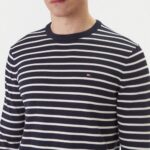 TOMMY HILFIGER MEN'S ESS SEASONAL REG-FIT SOLID TEE DESERT SKY/ IVORY PETAL - Image 4