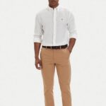 TOMMY HILFIGER MEN'S LINEN SHIRT REGULAR FIT WHITE - Image 4