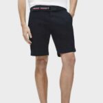 TOMMY HILFIGER DENTON 9.5'' ESS TWILL W/BELT DESERT SKY