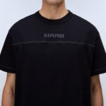 NAPAPIJRI MEN UMBRA SHORT SLEEVE T-SHIRT BLACK BEAUTY - Image 3