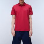 NAPAPIJRI ELBAS SHORT SLEEVE SHIRT JERSEY POLO SHIRT RED