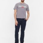 NAPAPIJRI MEN AYLMER SHORT SLEEVE T-SHIRT SHARK SKIN - Image 3