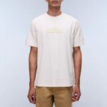 NAPAPIJRI MEN BOX LOGO SHORT SLEEVE T-SHIRT WHITE WHISPER