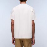 NAPAPIJRI MEN BOX LOGO SHORT SLEEVE T-SHIRT WHITE WHISPER - Image 2