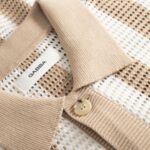 GABBA GABDEZZ BOLD LS KNIT BEIGE STRIPE - Image 3