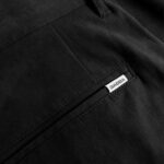 GABBA GABFIRENZE BOLU CROPPED TENCEL PANT REGULAR FIT BLACK - Image 3
