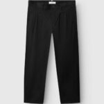 GABBA GABFIRENZE BOLU CROPPED TENCEL PANT REGULAR FIT BLACK