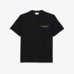 LACOSTE MEN'S  T-SHIRT CLASSIC FIT BLACK - Image 3