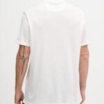 PAUL&SHARK MEN'S XSOFT COTTON BLEND JERSEY T-SHIRT WHITE - Image 2