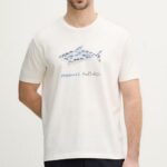 PAUL&SHARK MEN'S  RIVIERA LIGHTWEIGHT COTTON T-SHIRT WHITE