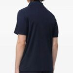 PAUL&SHARK MEN'S  X-SOFT COTTON OPEN COLLAR POLO SHIRT NAVY BLUE - Image 2