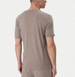 HUGO MEN'S T-SHIRT LIGHT/PASTEL BROWN - Image 2