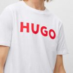 HUGO MEN'S T-SHIRT WHITE - Image 2