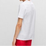 HUGO MEN'S T-SHIRT WHITE - Image 3