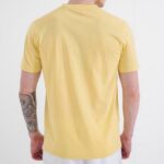 HUGO MEN'S COTTON-JERSEY T-SHIRT  MEDIUM YELLOW - Image 3
