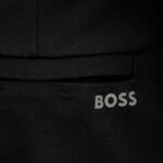 BOSS MEN'S SHORTS THE COMMUTER SPORT JERSEY LIGHTWEIGHT EASY IRON BLACK - Image 3