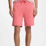 BOSS MEN'S SHORTS SEWALK SHORTS LIGHT/PASTEL RED