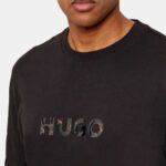 HUGO MEN'S COTTON-JERSEY T-SHIRT DARK - Image 3