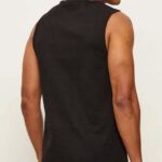 HUGO MEN'S DARRIO T-SHIRT BLACK - Image 3
