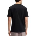 HUGO MEN'S T-SHIRT BLACK - Image 2