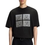 HUGO MEN'S T-SHIRT BLACK