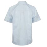 HUGO WOMEN'S SHORT SLEEVE SHIRT LIGHT BLUE - Image 2