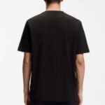 HUGO MEN'S T-SHIRT BLACK - Image 2