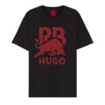 HUGO MEN'S T-SHIRT BLACK - Image 3