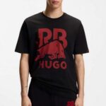 HUGO MEN'S T-SHIRT BLACK