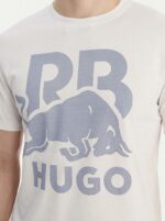 HUGO MEN'S T-SHIRT WHITE - Image 4