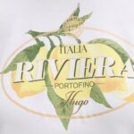 HUGO WOMEN'S COTTON T-SHRT VINTAGE WHITE - Image 2