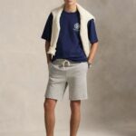 POLO RALPH LAUREN MEN'S RELAXED FIT JERSEY GRAPHIC T-SHIRT NEWPORT NAVY - Image 3