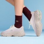 LACOSTE WOMEN'S SNEAKERS RUN ACTIVE GRY/ OFF WHITE