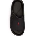 POLO RALPH LAUREN MEN'S SABER SLIDE SANDALS SLIDE BLACK - Image 2