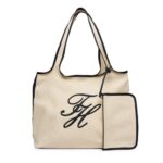 TOMMY HILFIGER TH SUMMER TOTE CANVAS