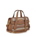 JUICY COUTURE WOMEN'S STRAW HANDBAG BEIGE TAN - Image 3