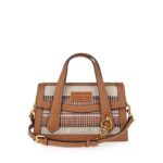 JUICY COUTURE WOMEN'S STRAW HANDBAG BEIGE TAN