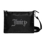 JUICY COUTURE WOMEN'S CROSSBODY BAG WITH STRAP BLACK