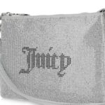 JUICY COUTURE WOMEN'S CROSSBODY BAG WITH STRAP SILVER