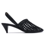 TOMMY HILFIGER WOMEN'S POINTED TOE PUMPS BLACK - Image 4