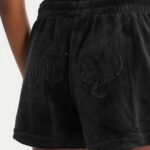 JUICY COUTURE WOMEN'S TAMIA OUTLINE SHORTS BLACK - Image 3