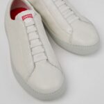 CAMPER MEN'S CASUAL FABRIC SHOES WHITE - Image 4