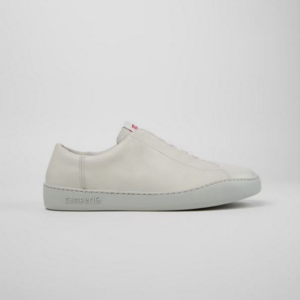 K101083-002-4 CAMPER MEN'S CASUAL FABRIC SHOES WHITE - Image 1