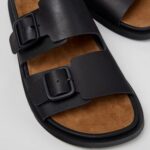 CAMPER MEN FABRIC SANDALS BLACK - Image 4