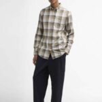 BARBOUR MEN'S LONG SLEEVE CHECKERED SHIRT MULTICOLOR