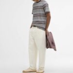 BARBOUR MEN STEELRIGG STRIPE T-SHIRT NAVY - Image 3