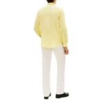 TOMMY HILFIGER MEN'S LINEN SHIRT REGULAR FIT CITRONELLA - Image 3