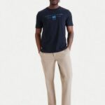 TOMMY HILFIGER MEN'S T-SHIRTS CREWNECK DESERT SKY - Image 3