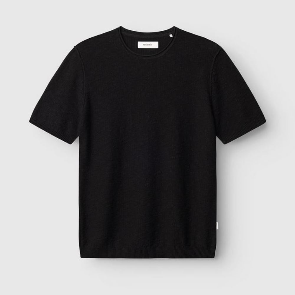 PO12171-BLACK-2 GABBA GABNIGEL ALTO SS KNIT BLACK - Image 1