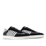 DSQUARED2 MEN'S BOXER SNEAKERS NAPPA SUEDE NYLON LAMINATED CRAFT